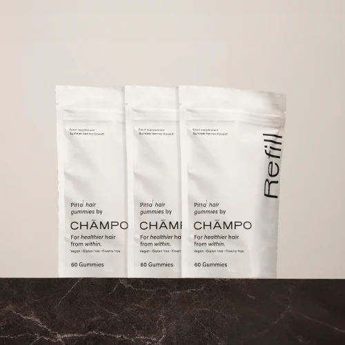 hair gummies refill trio - Image 3